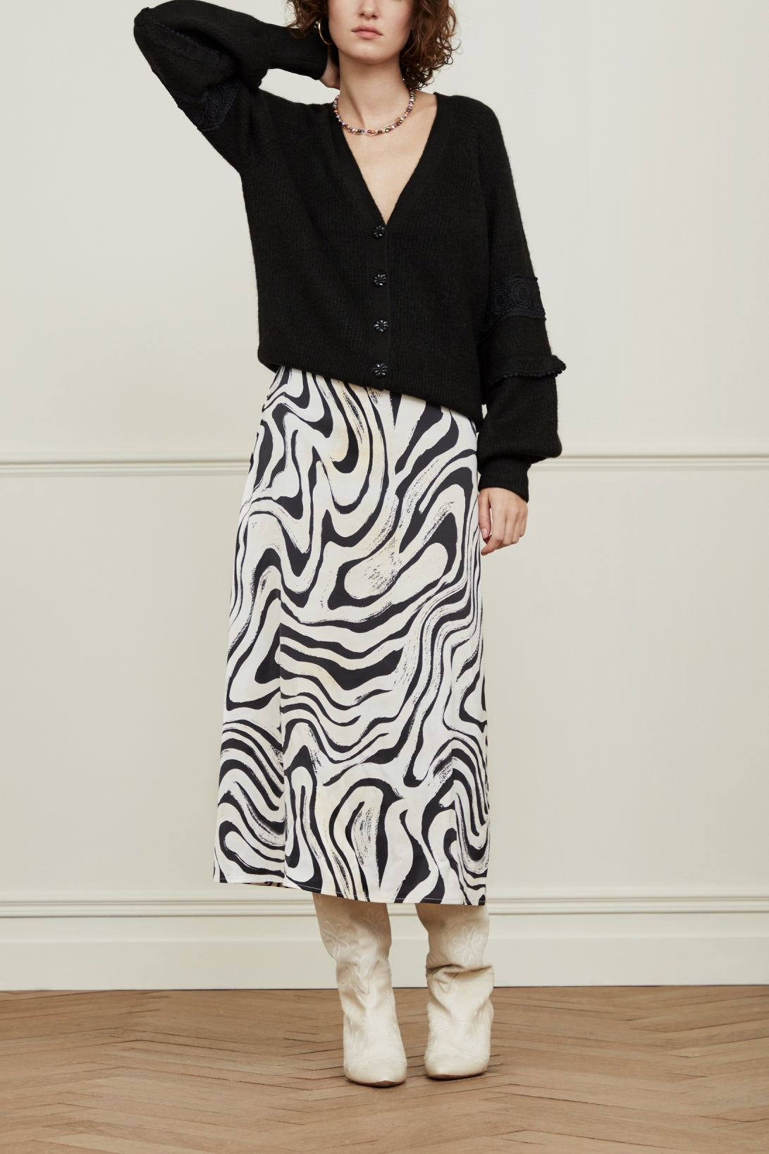 Boho Cardigan Fabienne chapot - second hand