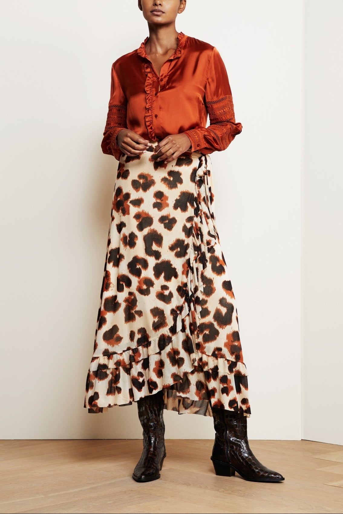 Bobo Frill Skirt Fabienne chapot - second hand