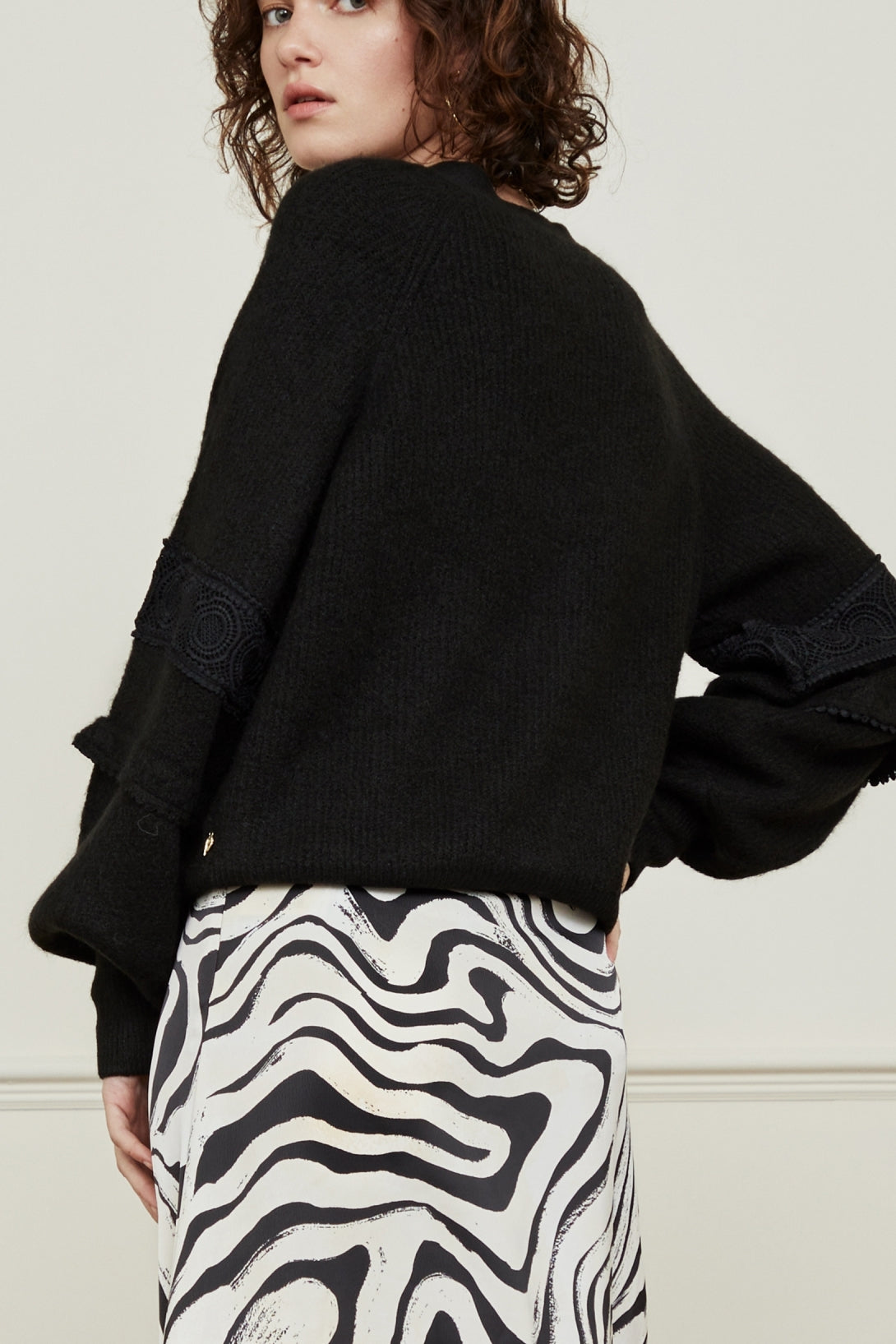Boho Cardigan Fabienne chapot - second hand