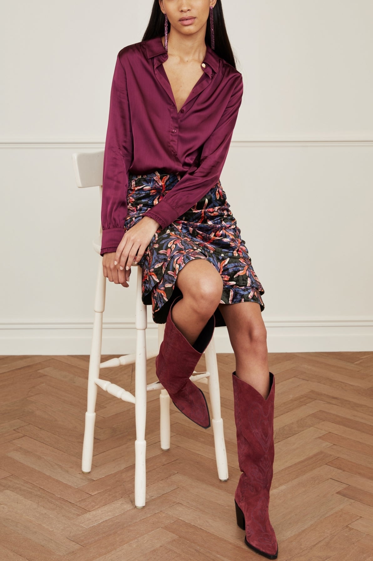 Luca Blouse Fabienne chapot - second hand