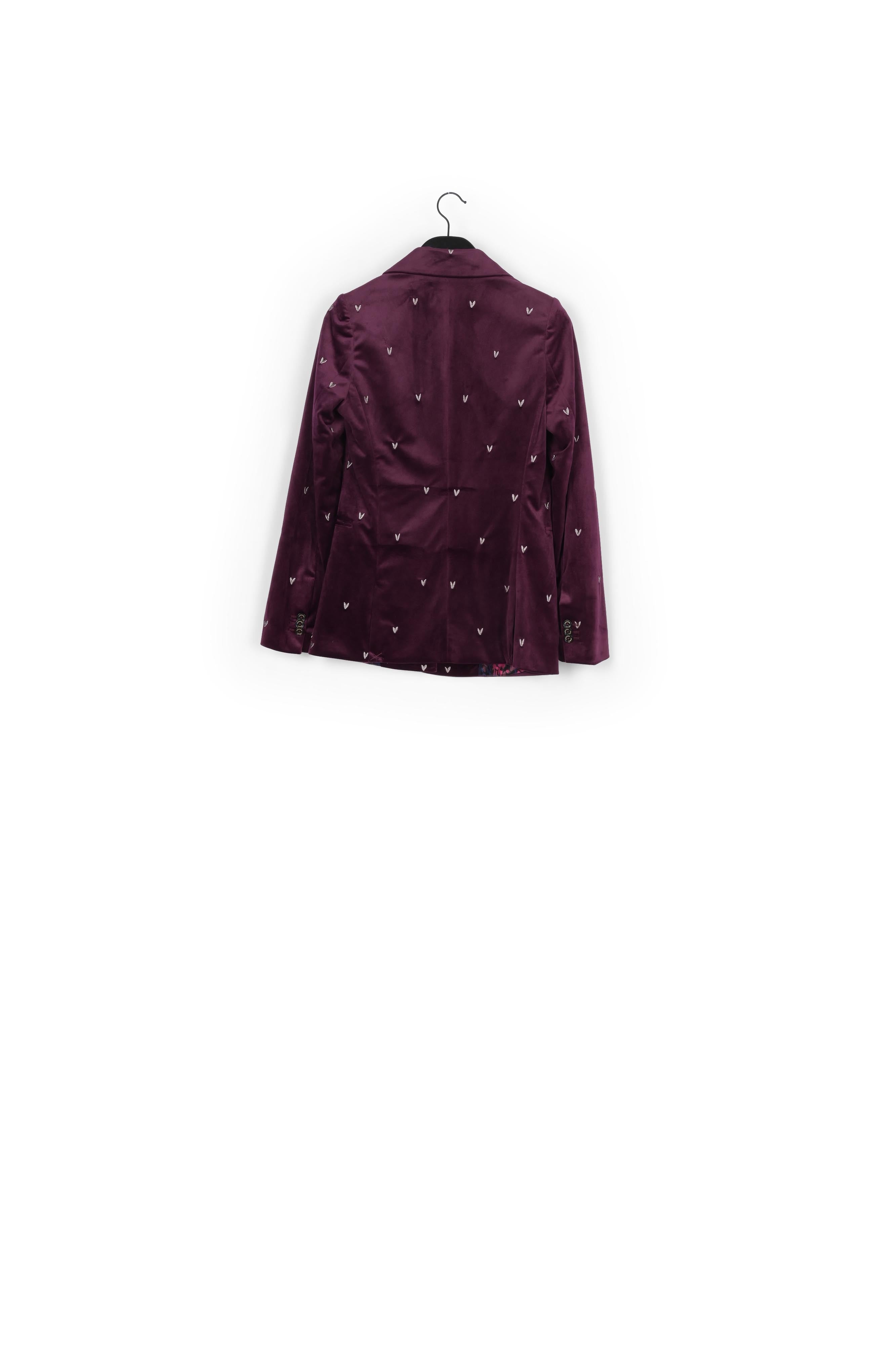 Puck Velvet Blazer Fabienne chapot - second hand