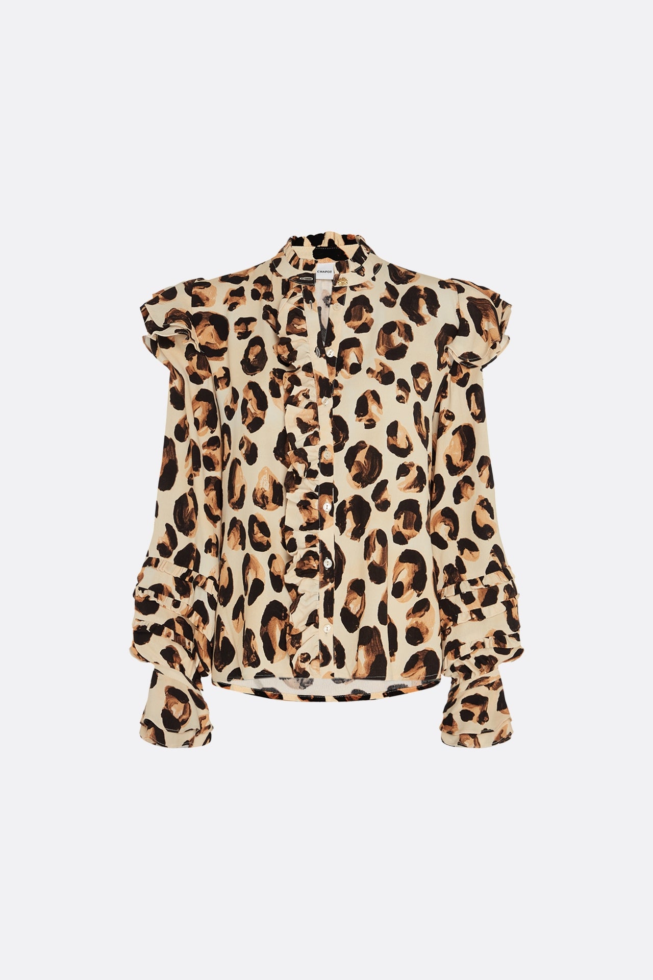 Leo Frill Blouse Fabienne chapot - second hand
