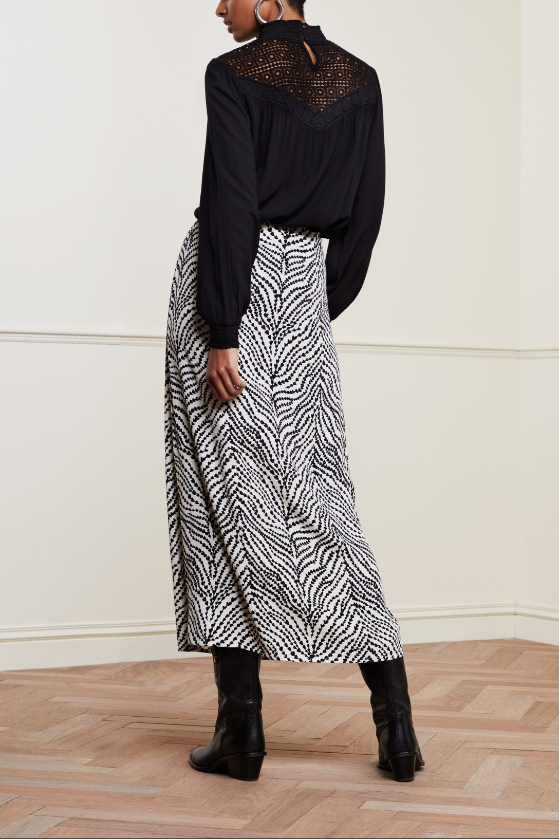 Laurie Skirt Fabienne chapot - second hand