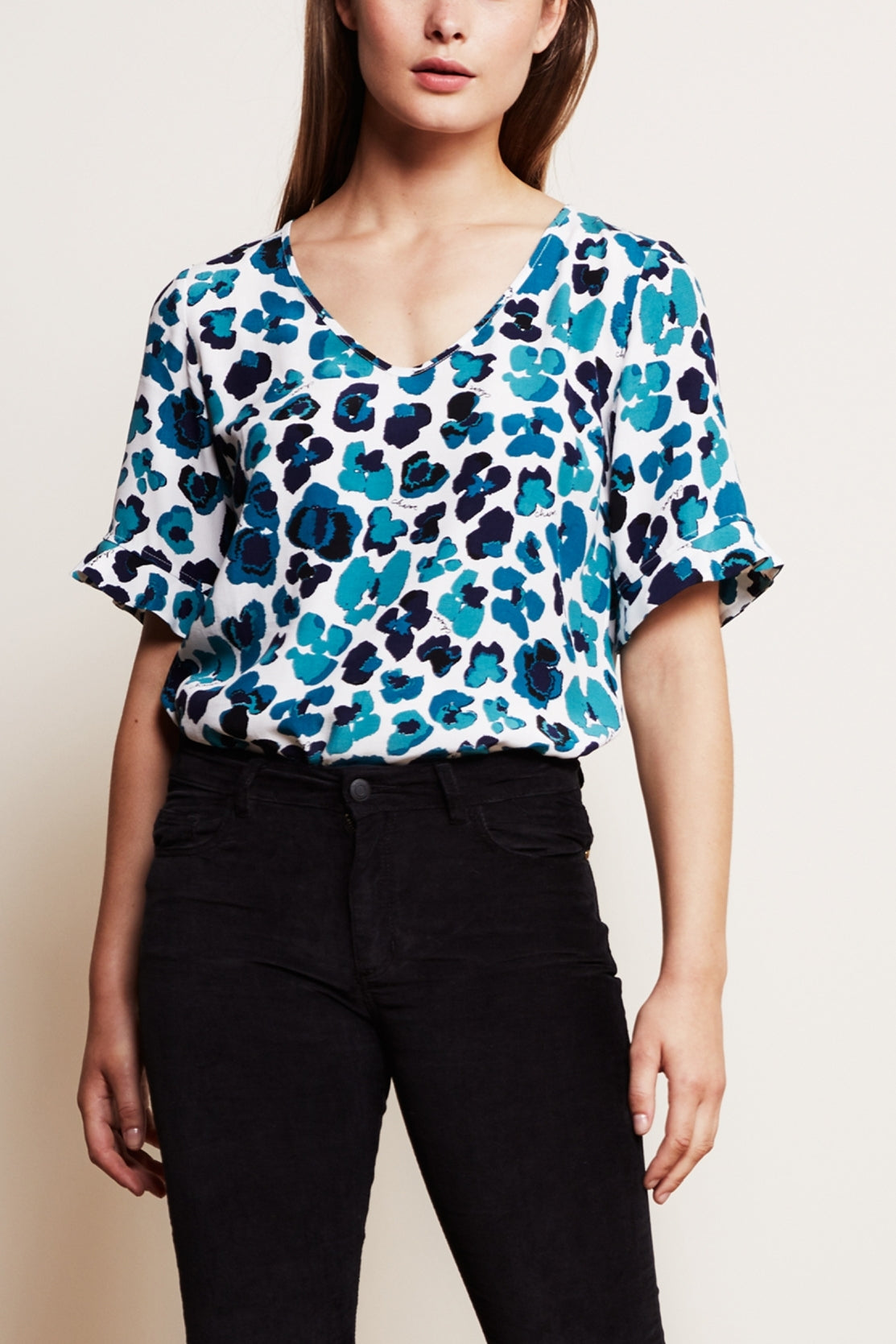 Vaya Tess Frill Top Fabienne chapot - second hand