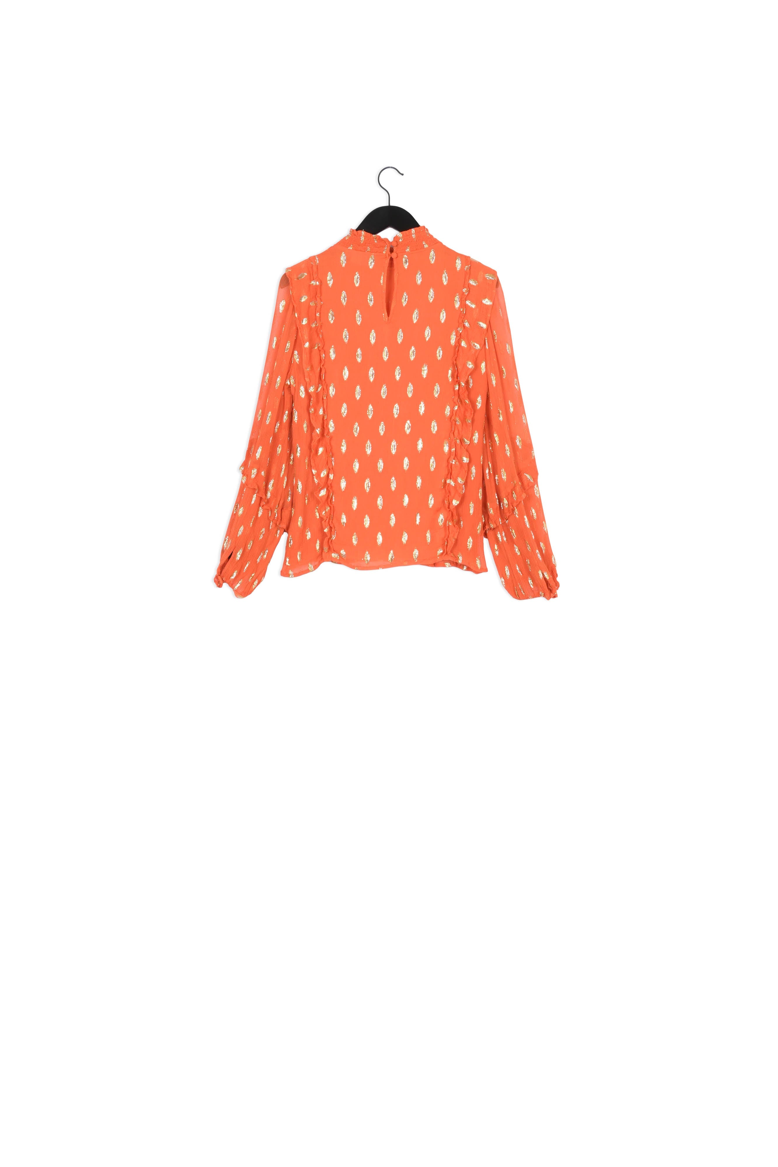Leonie Solid Frill Top Fabienne chapot - second hand