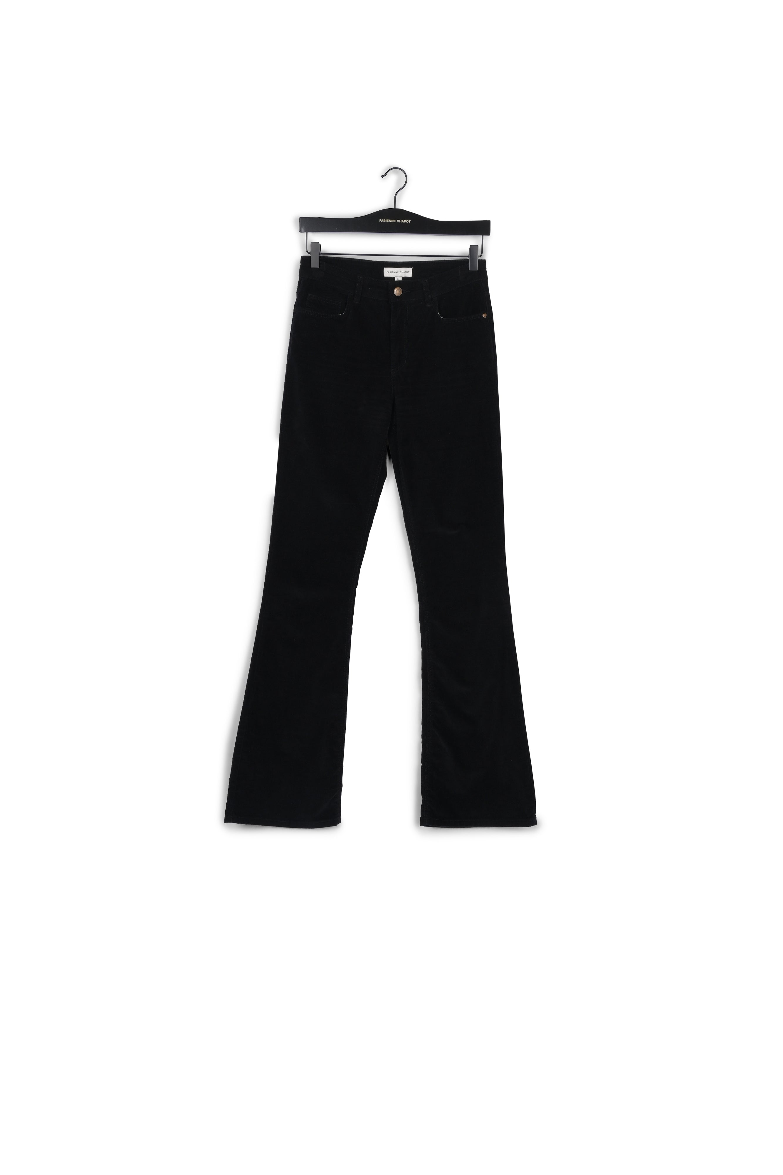Eva Corduroy Flare Trousers Fabienne chapot - second hand
