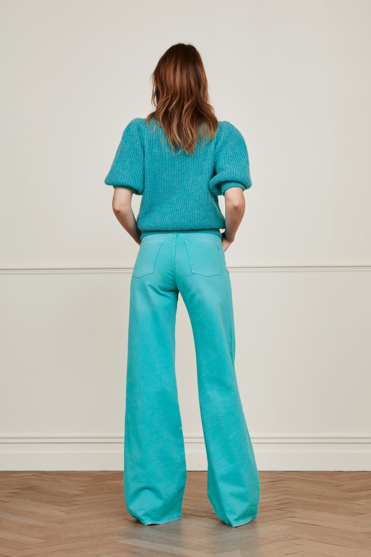 Eva wide leg trousers Fabienne chapot - second hand