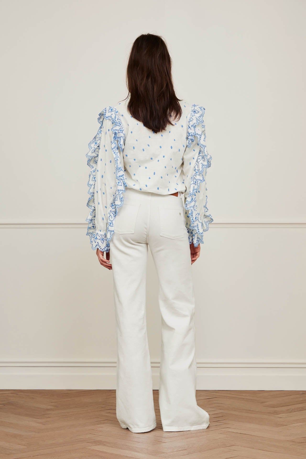 Eva Wide Leg Trousers Fabienne chapot - second hand