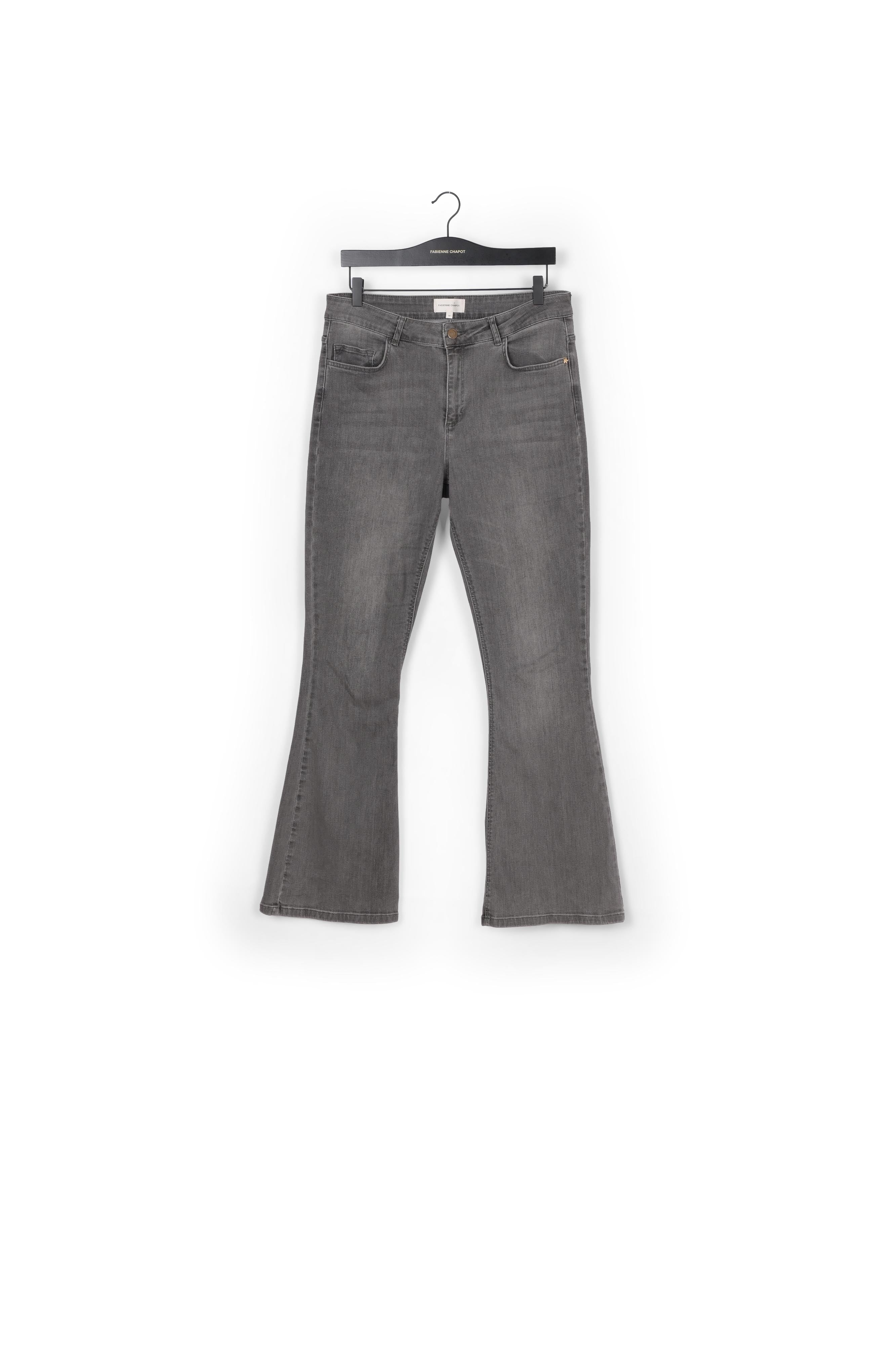 Eva Denim Flare Trousers Fabienne chapot - second hand