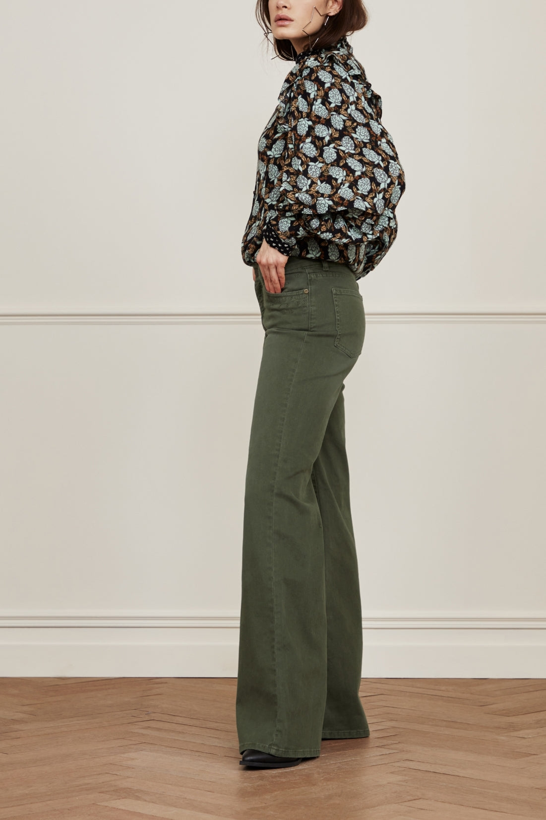 Eva wide leg trousers Fabienne chapot - second hand