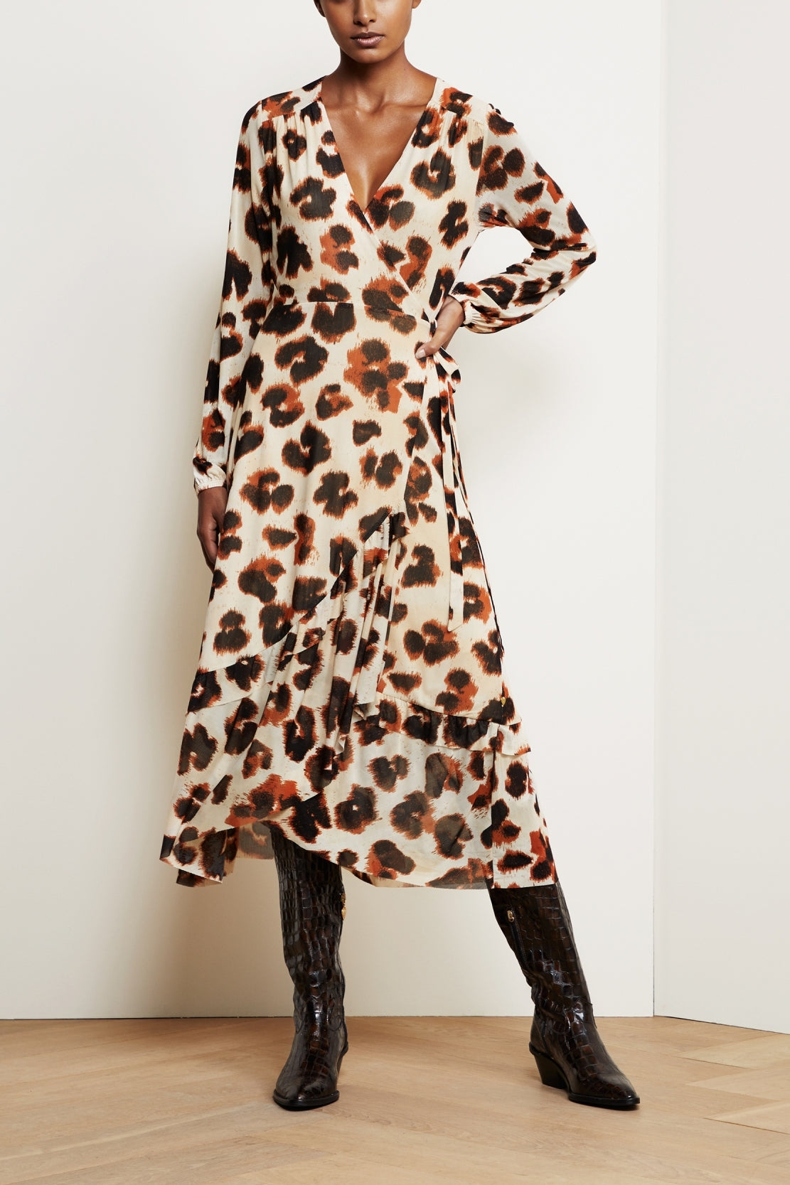 Natasja Frill Dress Fabienne chapot - second hand