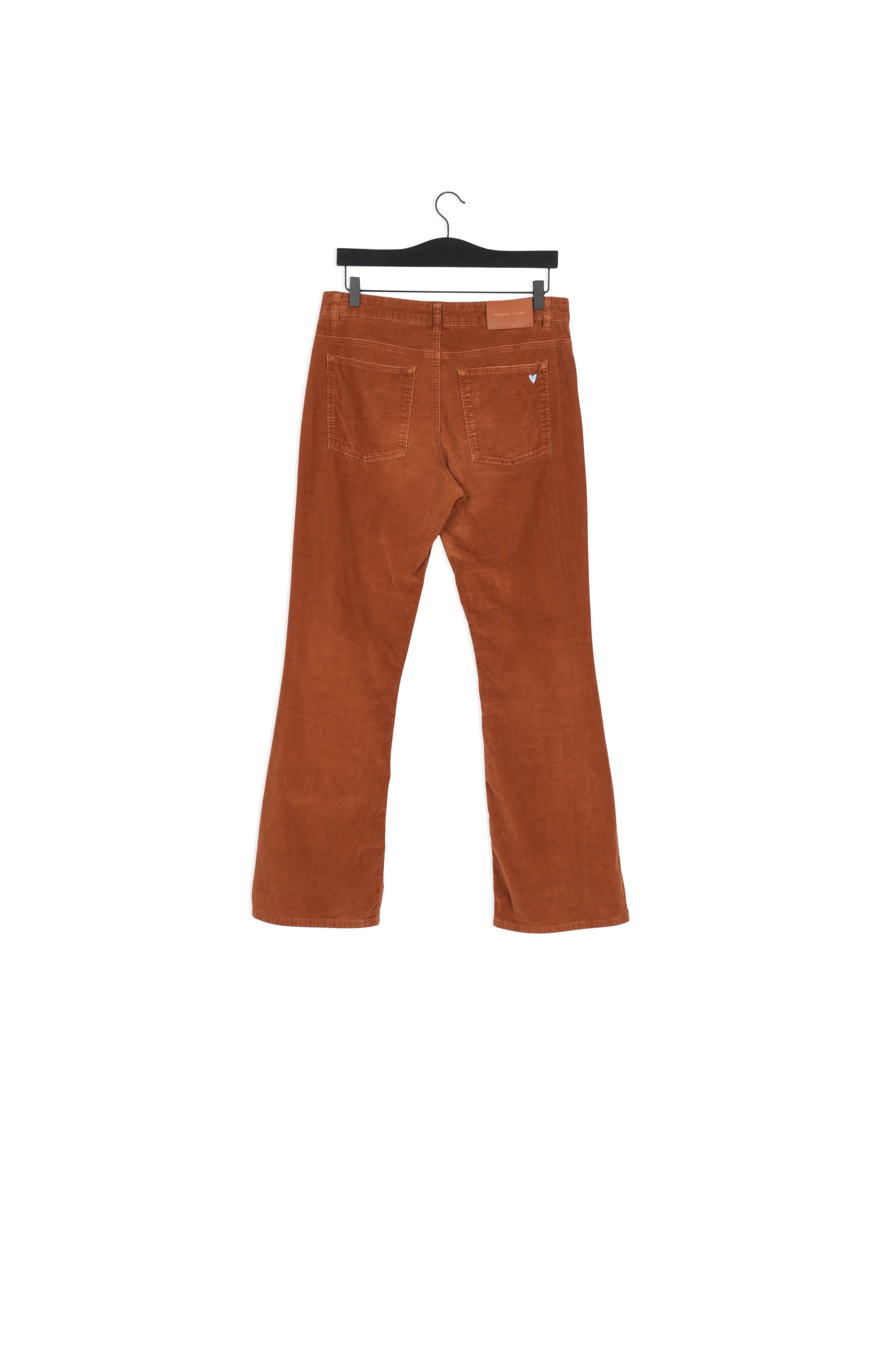 Eva Corduroy Flare Trousers Fabienne chapot - second hand