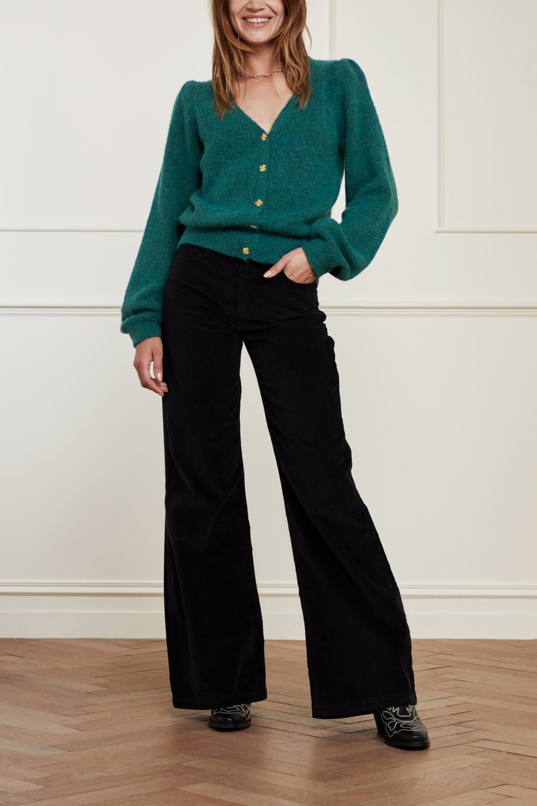 Sally Cardigan Long Sleeve Fabienne chapot - second hand