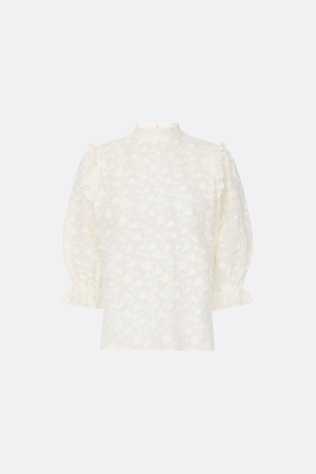 Fien Broderie Top Fabienne chapot - second hand