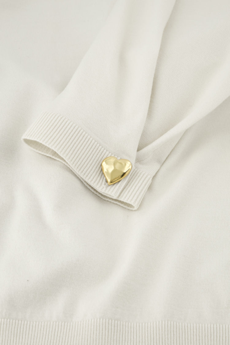 Molly Button Short Sleeve Pullover Fabienne chapot - second hand