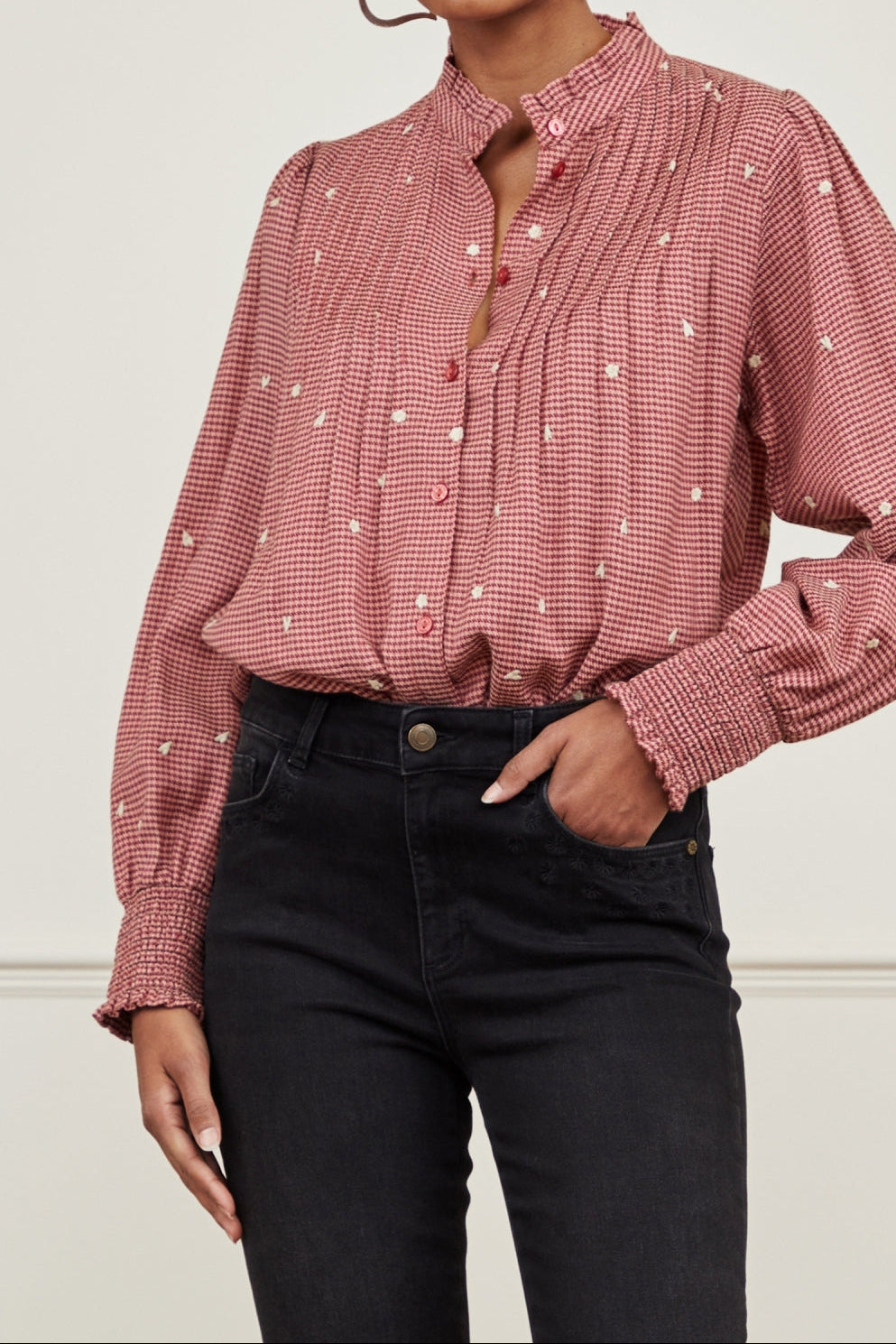 Lucky Indi Blouse Fabienne chapot - second hand