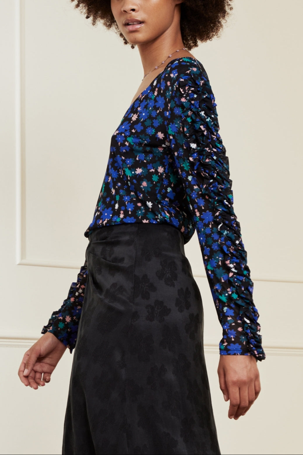 Rufus Ruffle Top Fabienne chapot - second hand