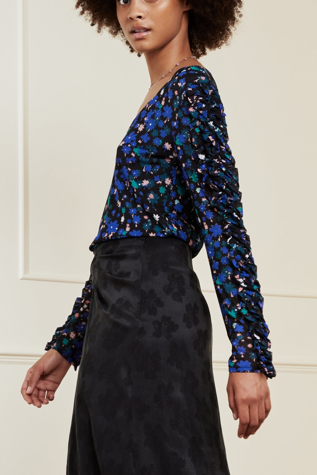 Rufus Ruffle Top Fabienne chapot - second hand