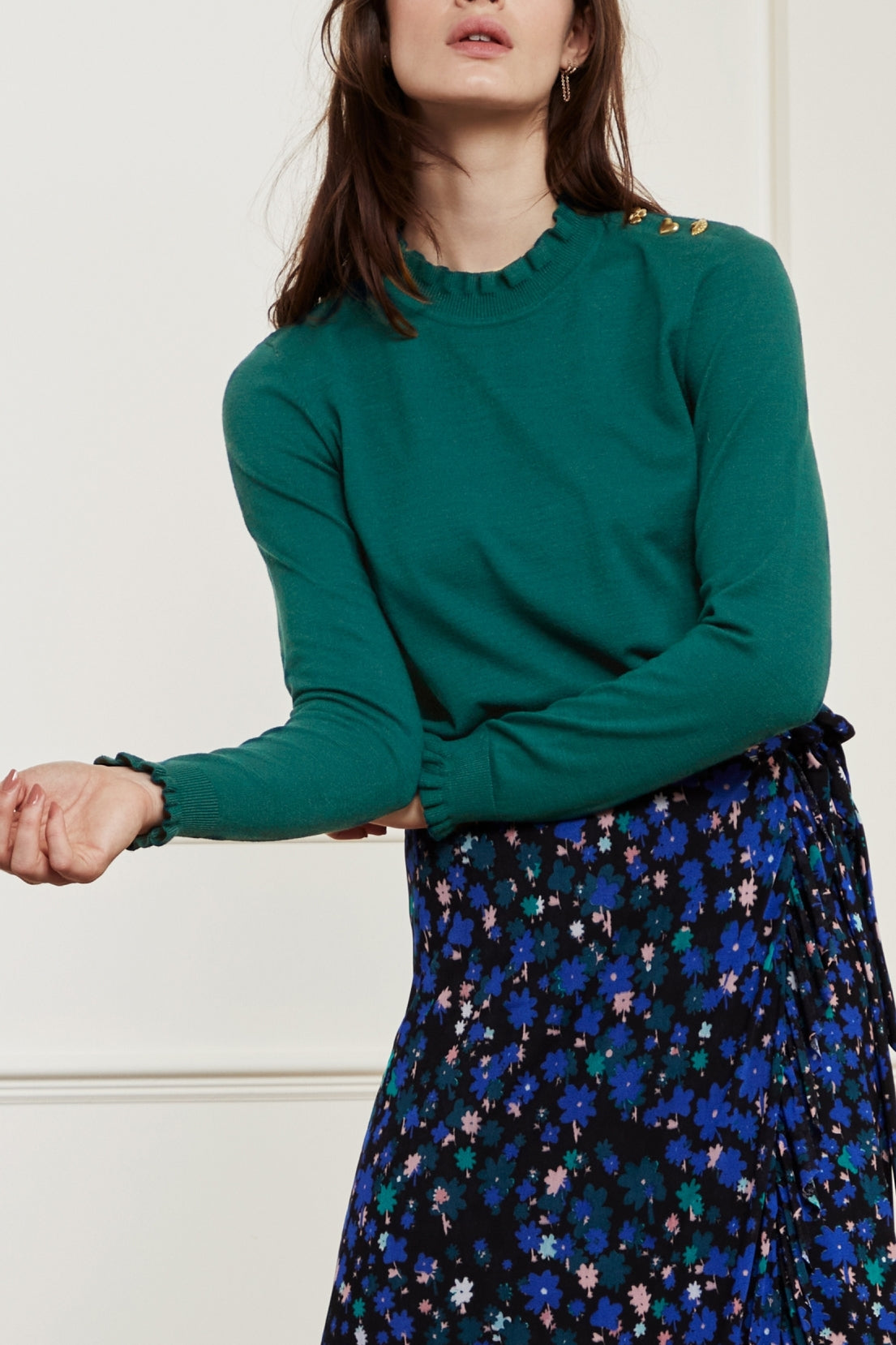 Molly Frill Pullover Fabienne chapot - second hand