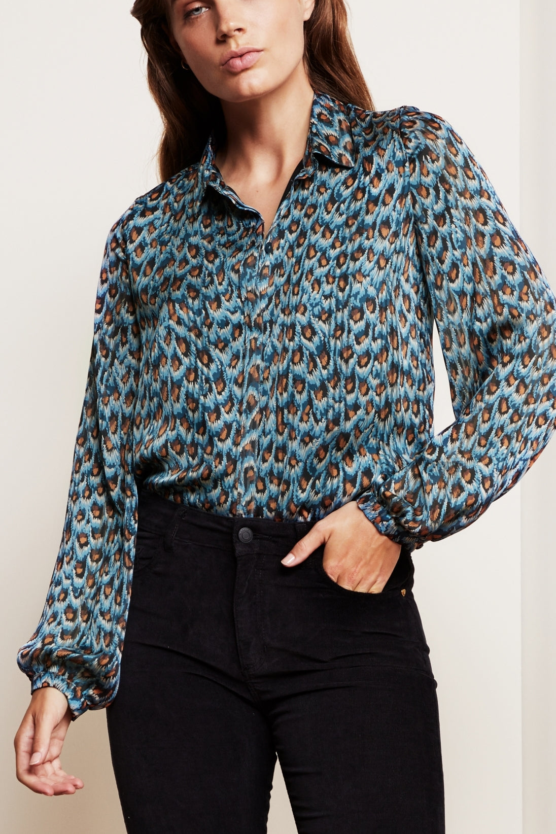 Frida Collar Otte Blouse Fabienne chapot - second hand