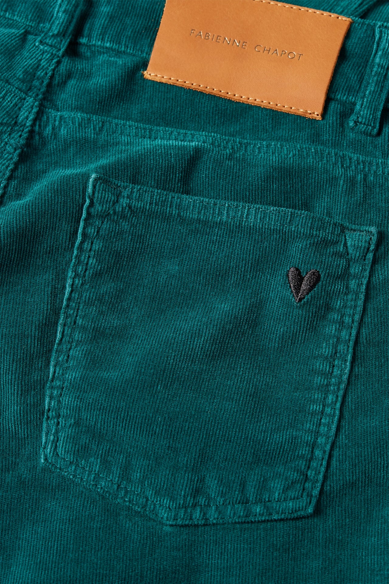 Eva Corduroy Flare Trousers Fabienne chapot - second hand