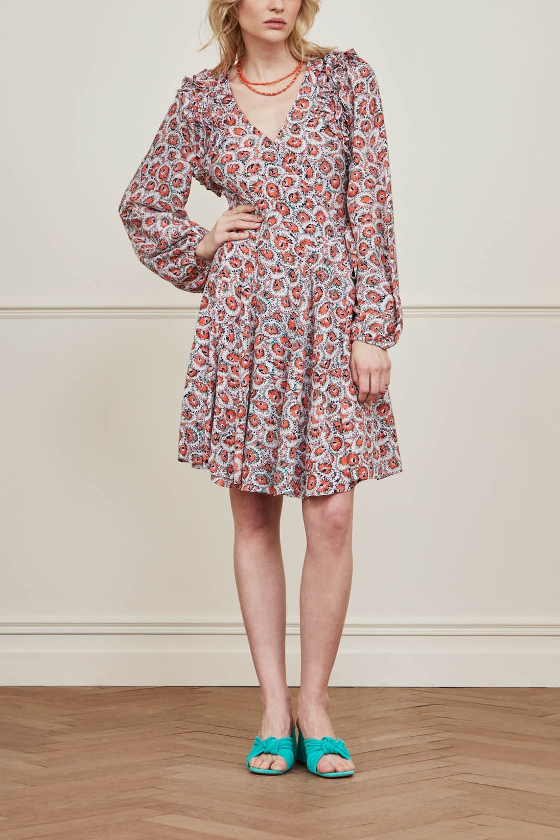 Azure Short Dress Fabienne chapot - second hand