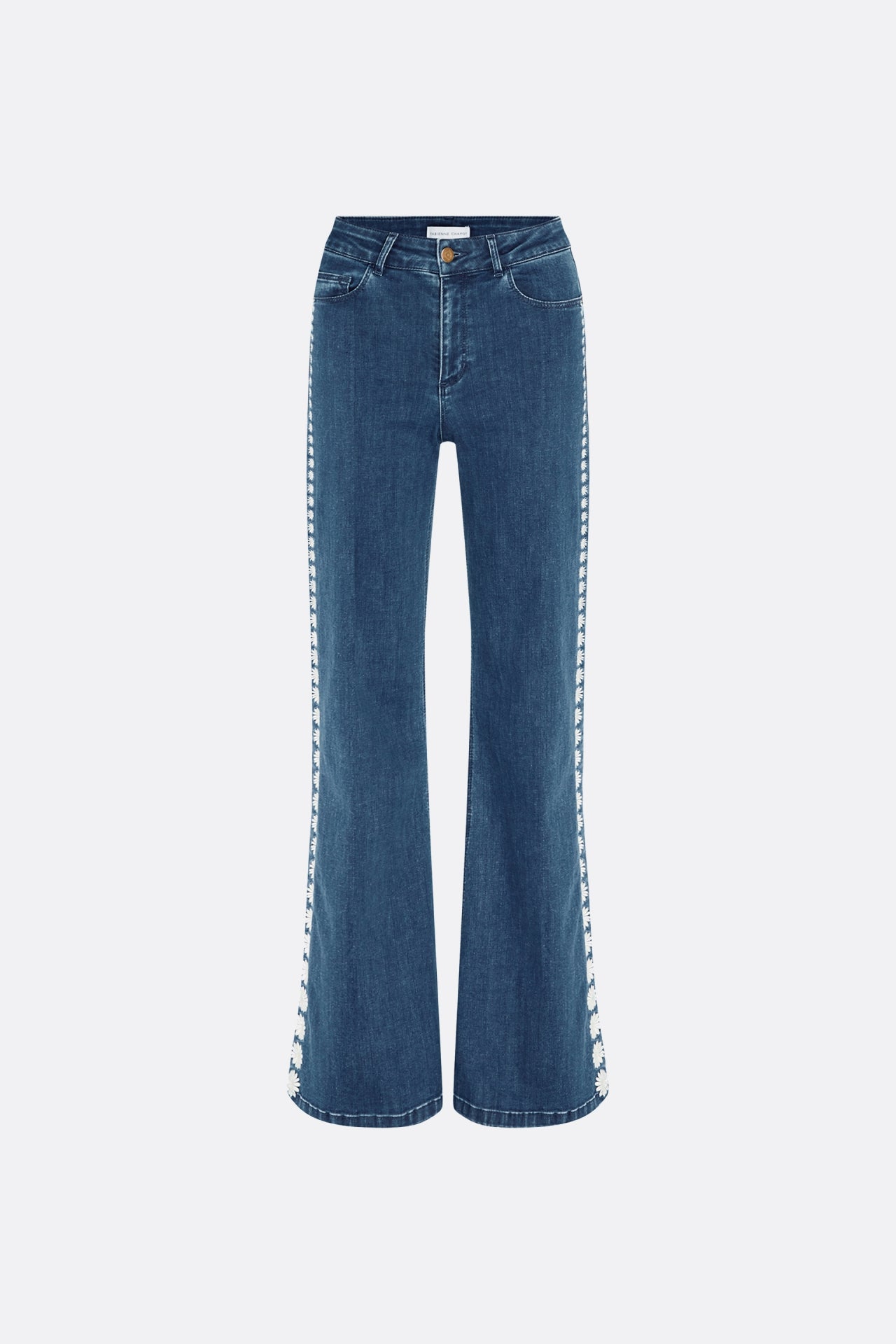 Eva Denim Wide Leg Trousers Fabienne chapot - second hand