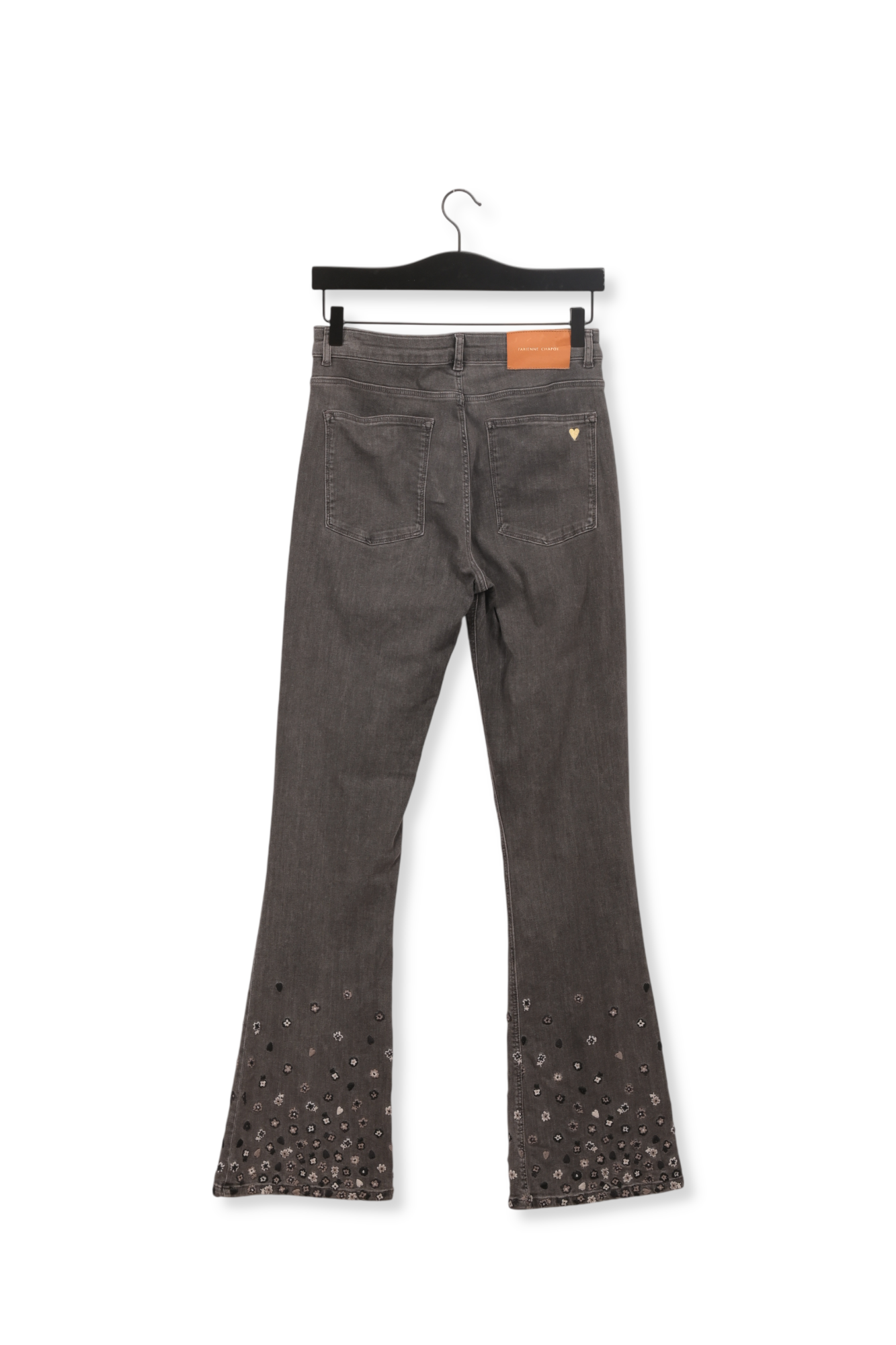 Eva Denim Flare Embro Trousers Fabienne chapot - second hand