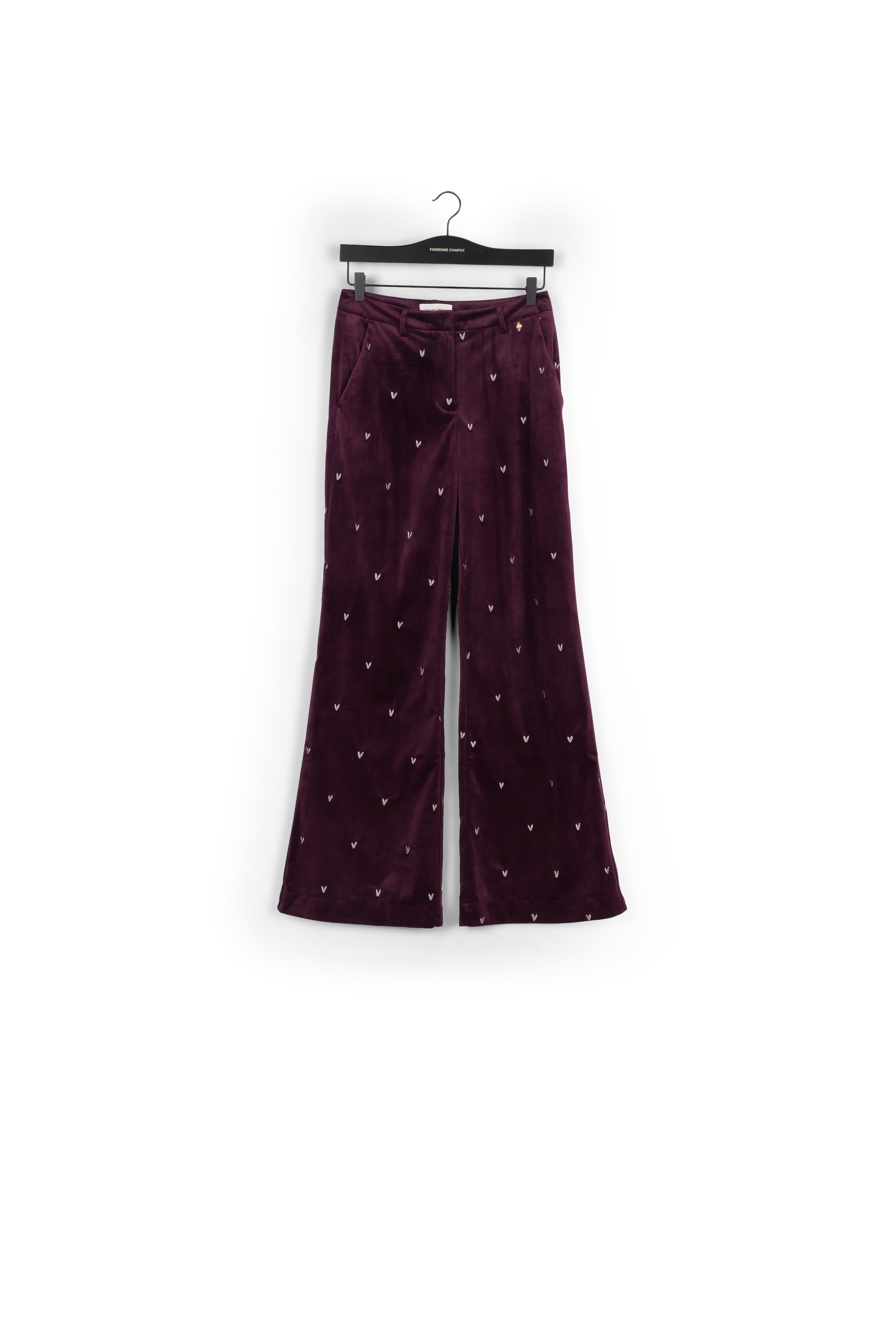Puck Velvet Trousers Fabienne chapot - second hand