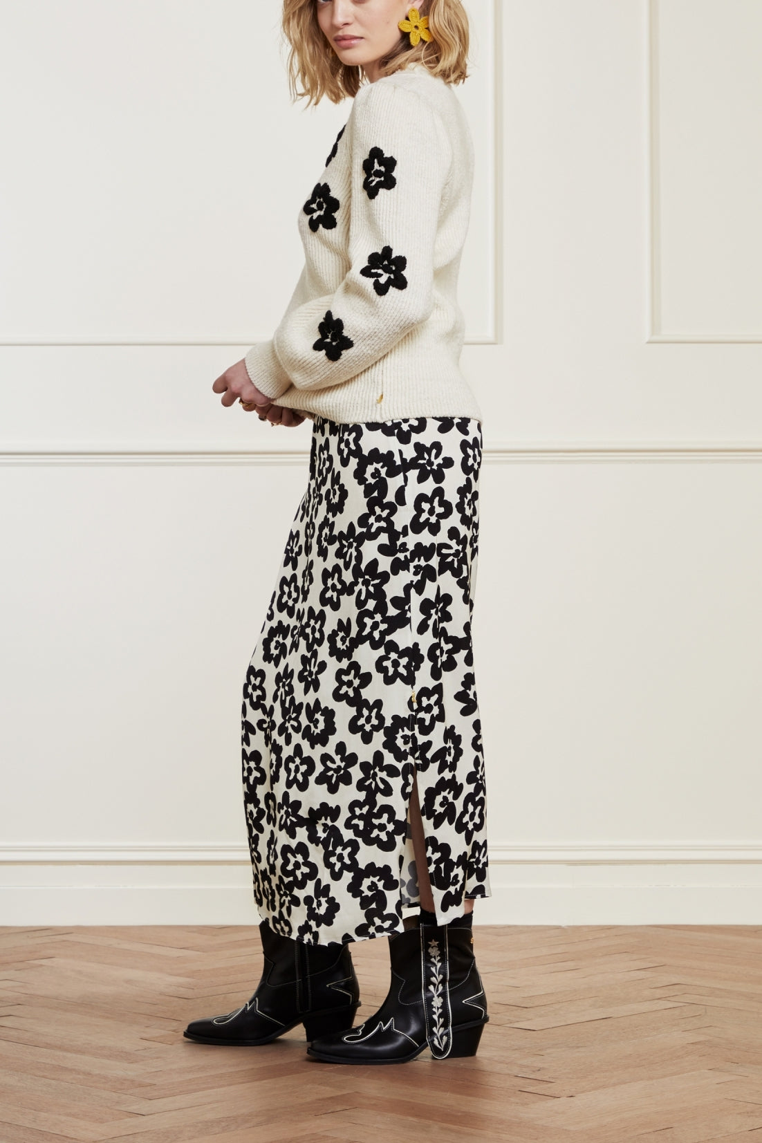 Laurie Skirt Fabienne chapot - second hand