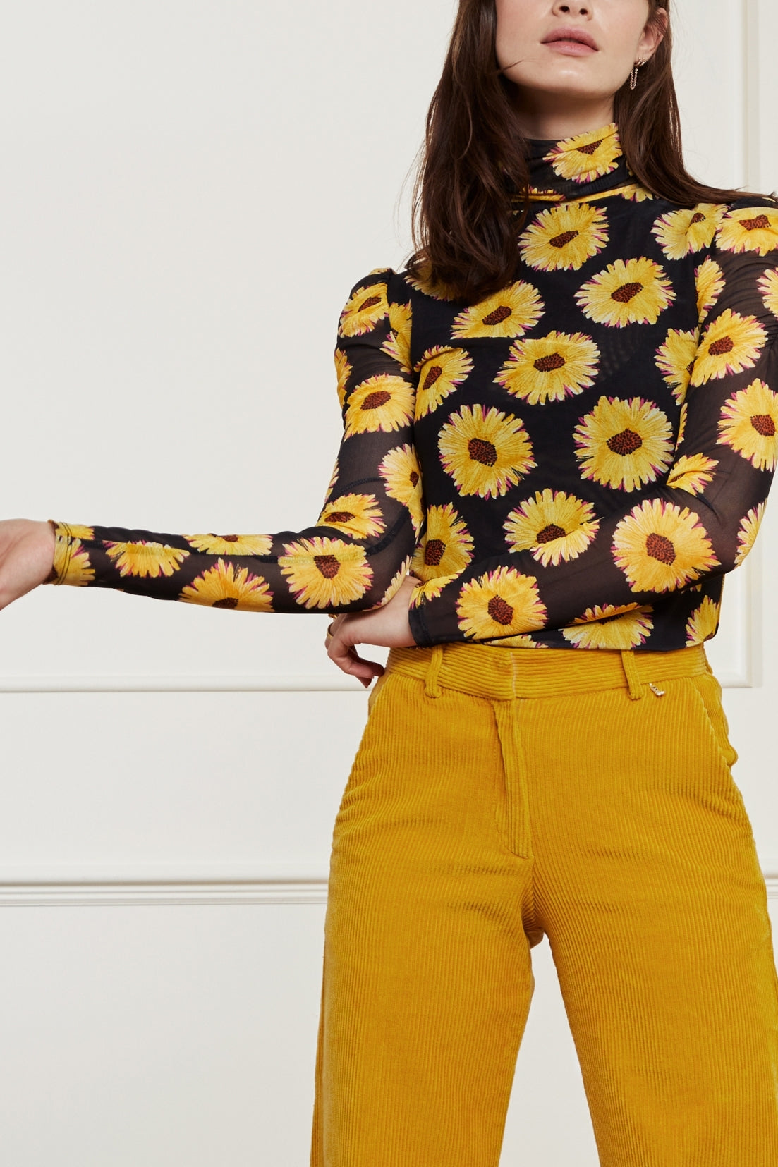 Jane Puffed Sleeve Top Fabienne chapot - second hand
