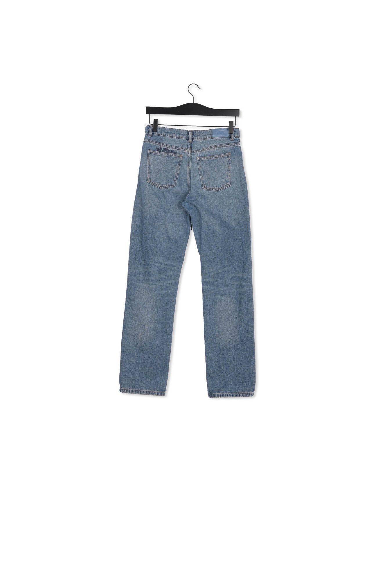 Marie Straight Low-rise Jeans Fabienne chapot - second hand