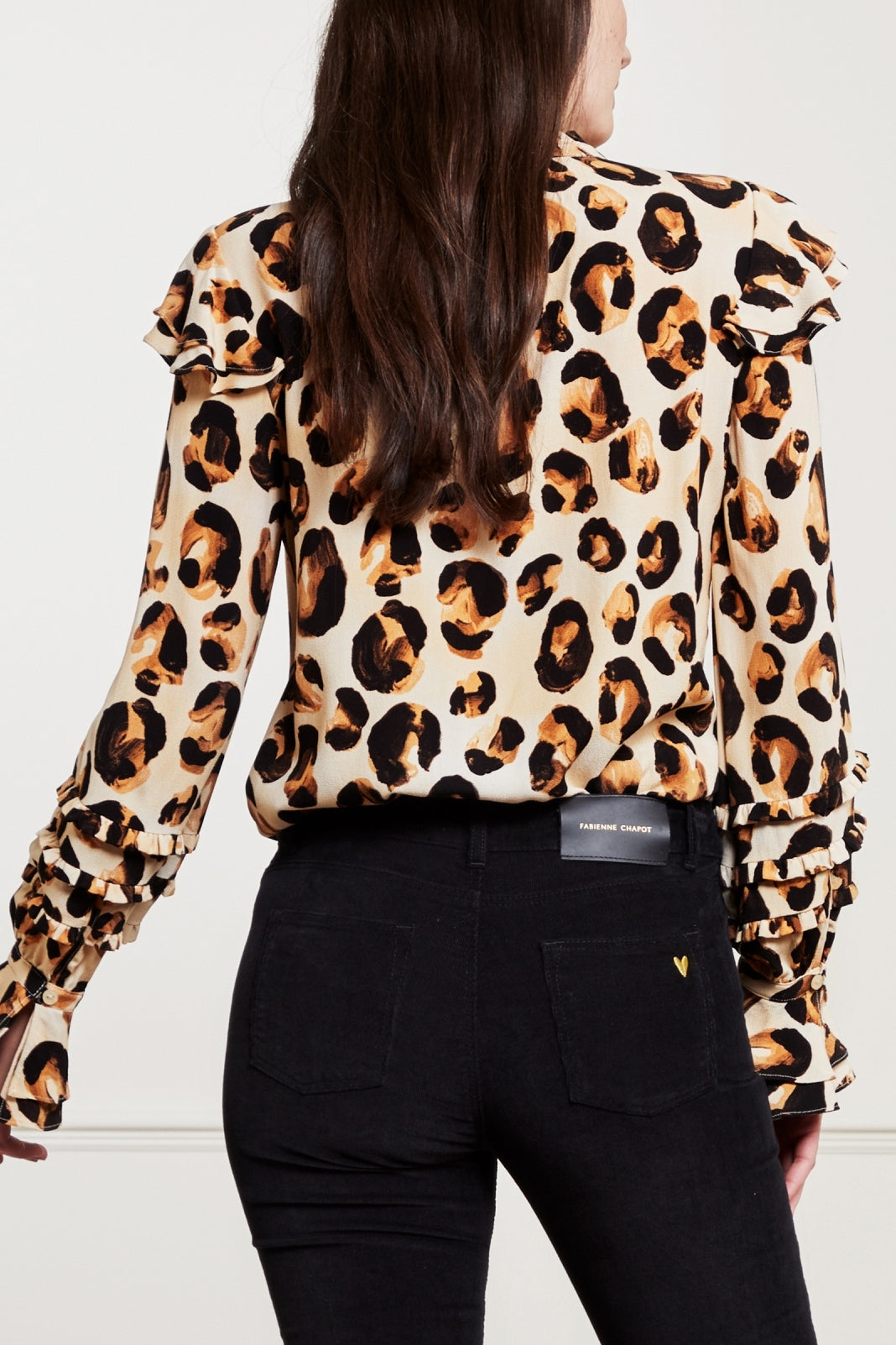 Leo Frill Blouse Fabienne chapot - second hand