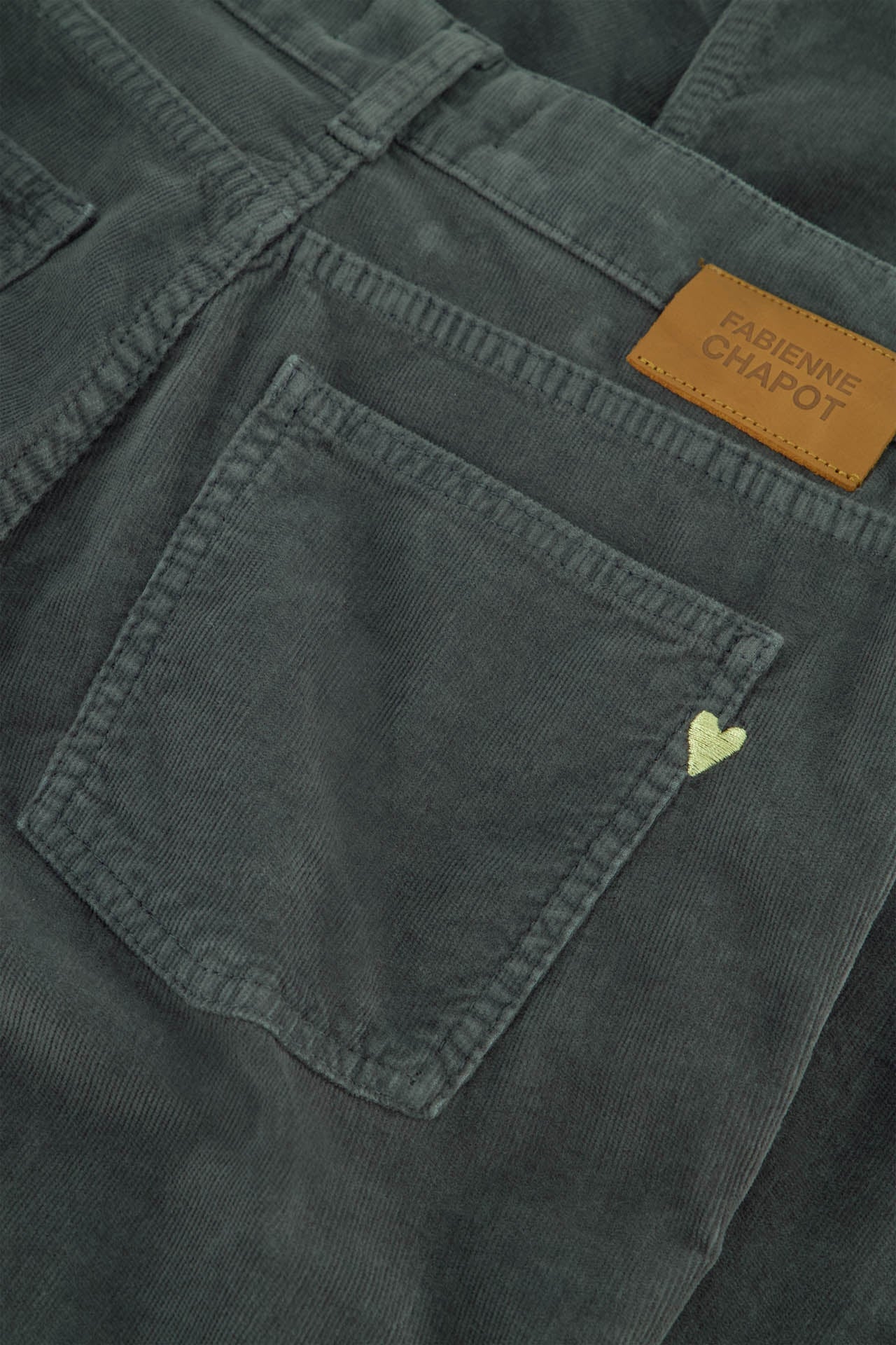 Eva Corduroy Flare Trousers Fabienne chapot - second hand