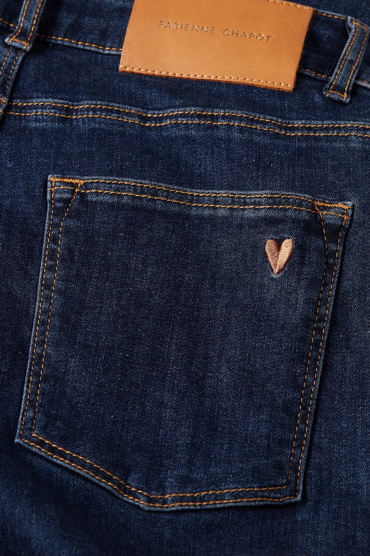 Eva Denim Slim Trousers Fabienne chapot - second hand