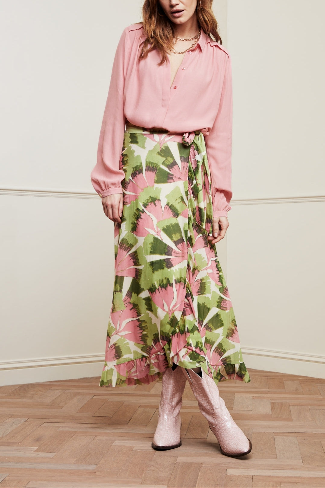 Bobo Frill Skirt Fabienne chapot - second hand