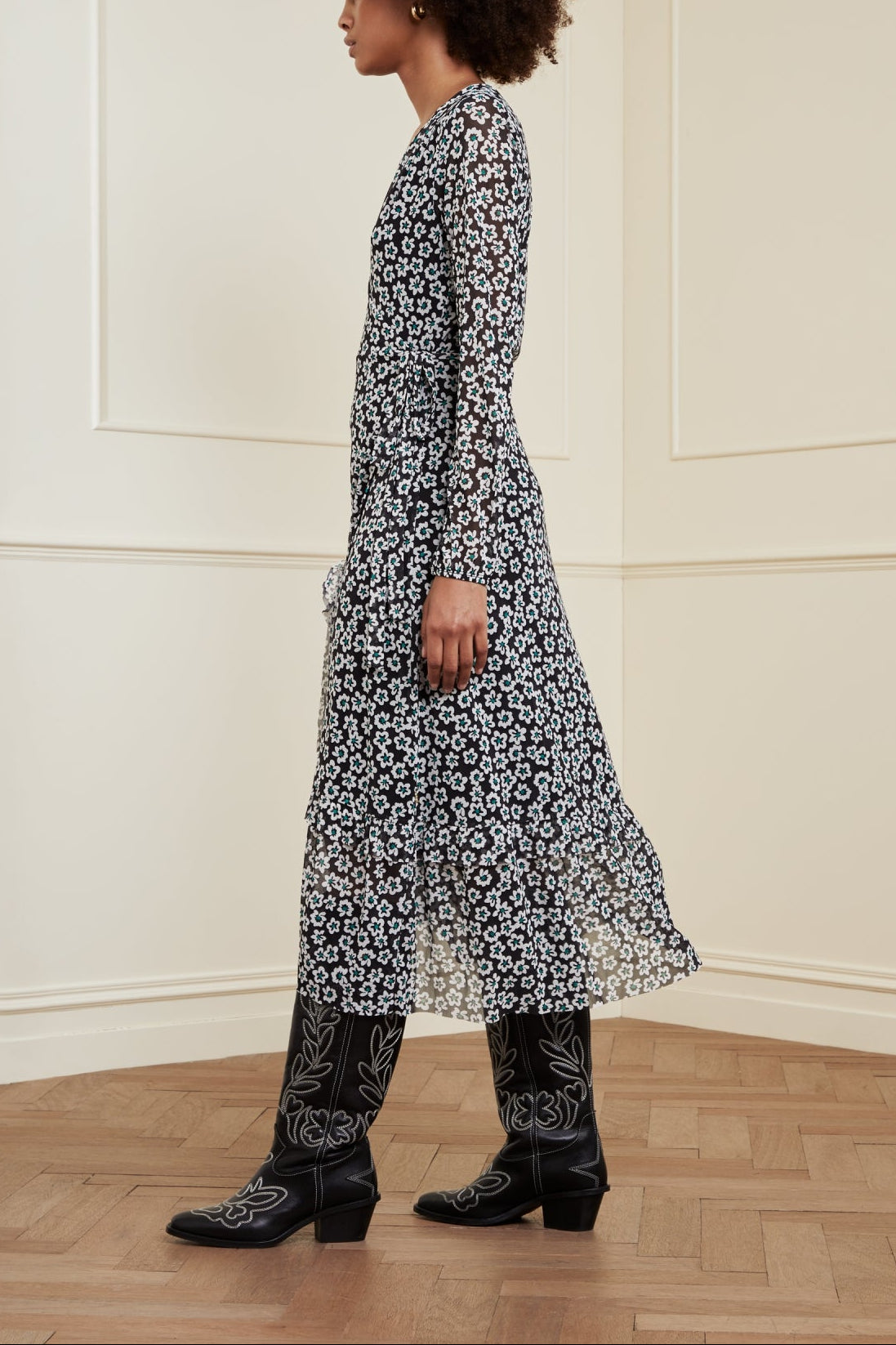 Natasja Frill Dress Fabienne chapot - second hand