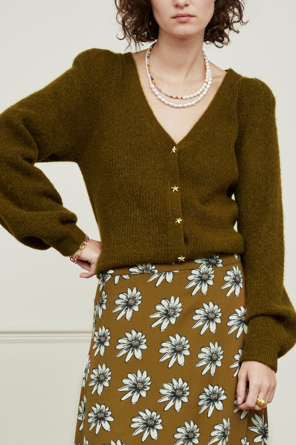 Sally Cardigan Long Sleeve Fabienne chapot - second hand