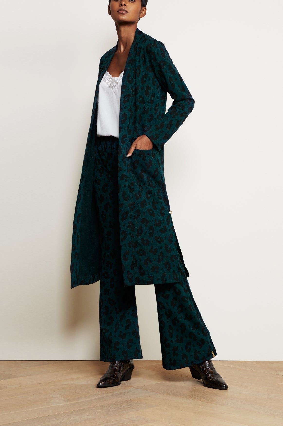 Phene Long Cardigan Fabienne chapot - second hand