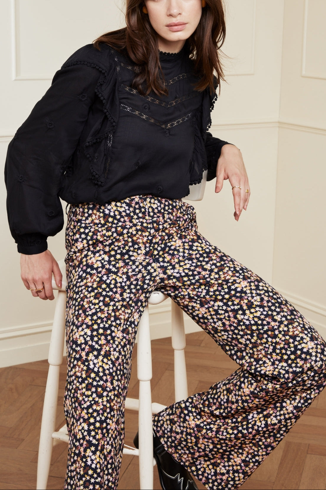 Puck Trousers Fabienne chapot - second hand