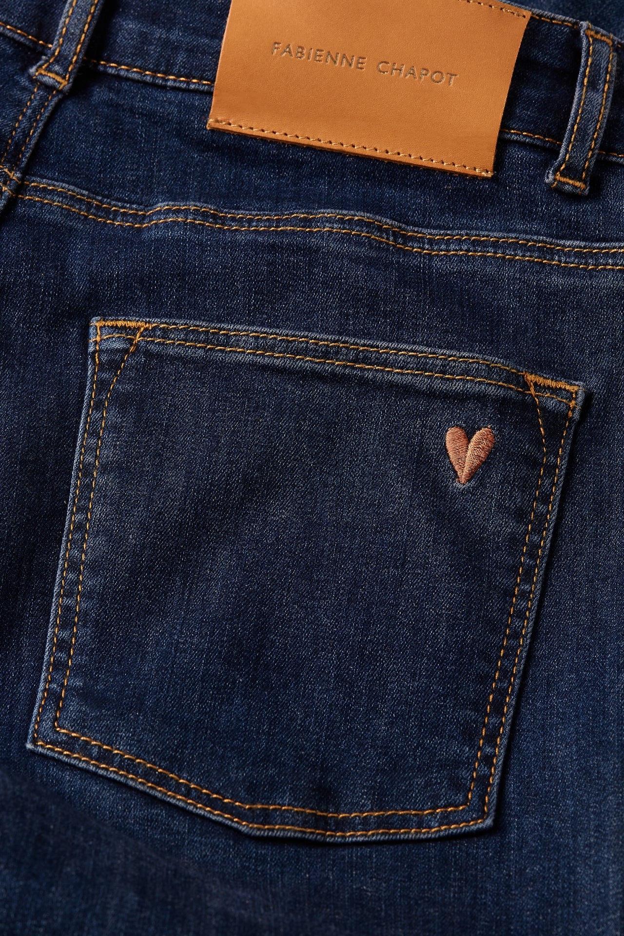 Eva Denim Flare Trousers Fabienne chapot - second hand