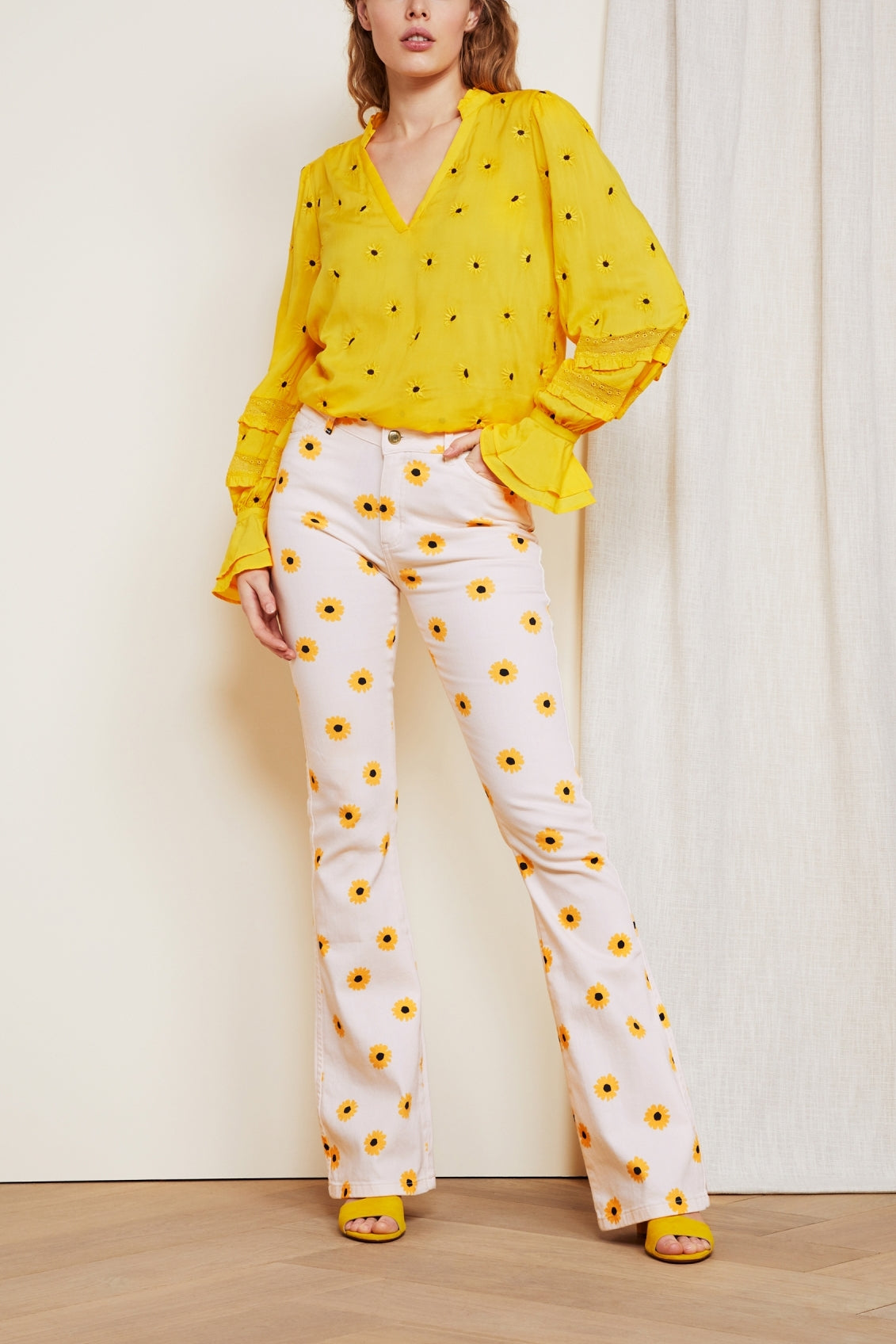 Eva Flare Trousers Fabienne chapot - second hand