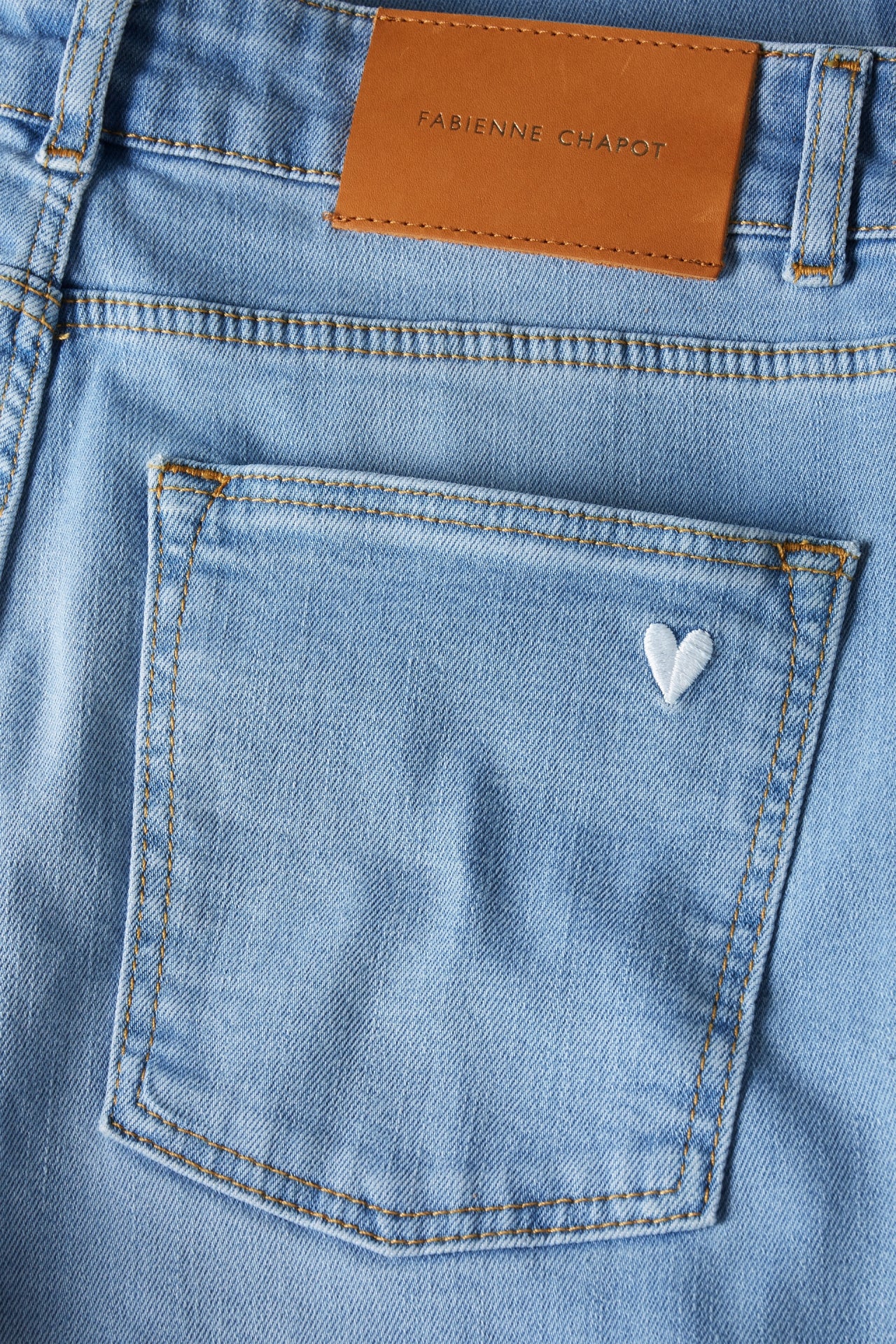 Eva Denim Flare Trousers Fabienne chapot - second hand