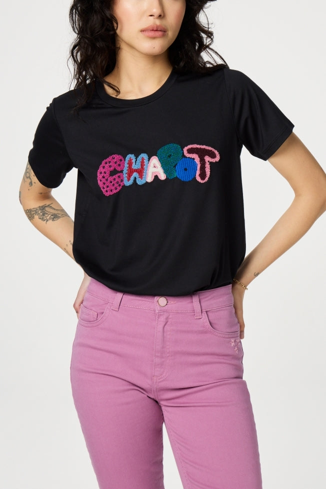 Terry T-shirt Fabienne chapot - second hand