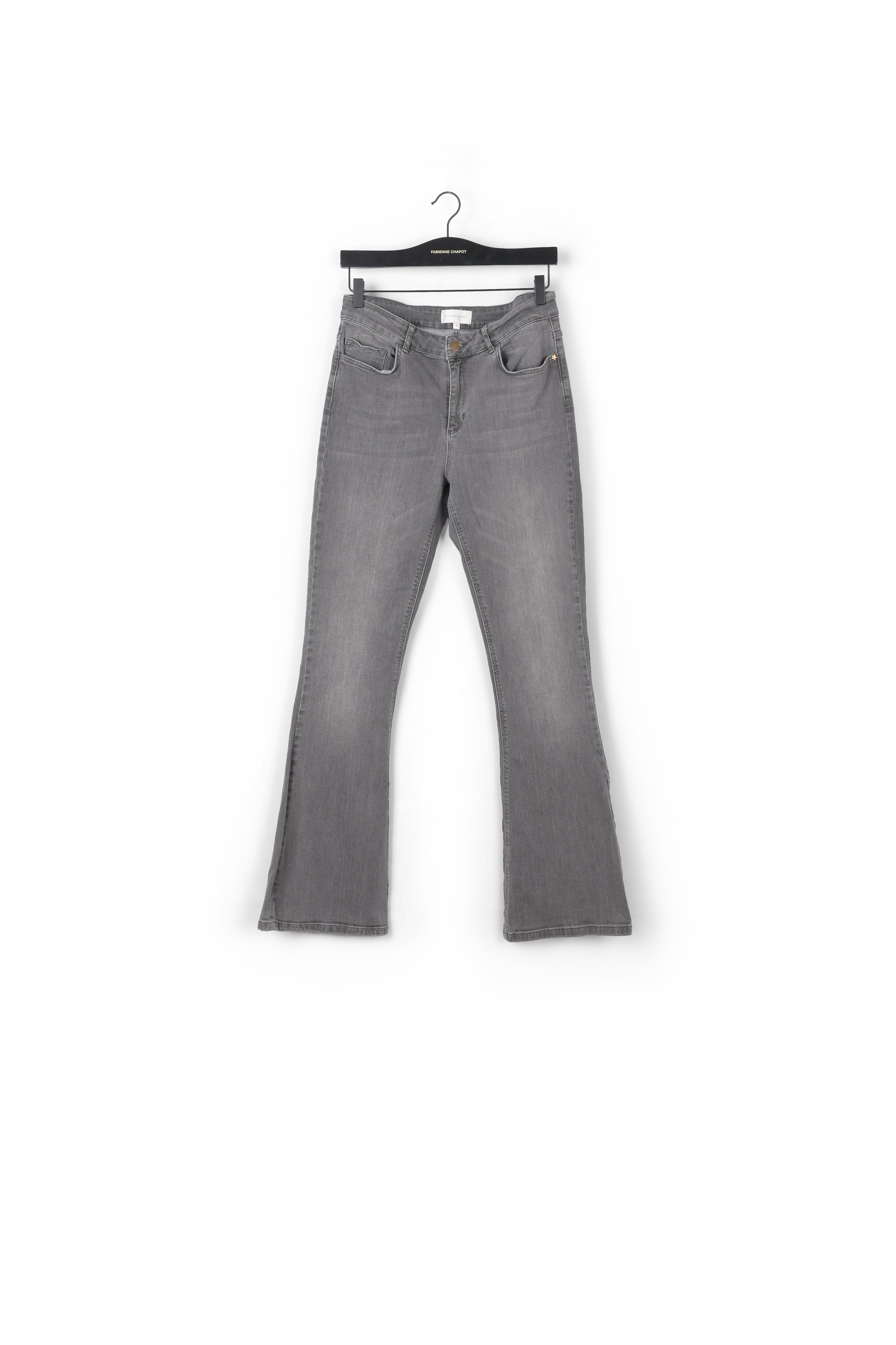 Eva Denim Flare Trousers Fabienne chapot - second hand