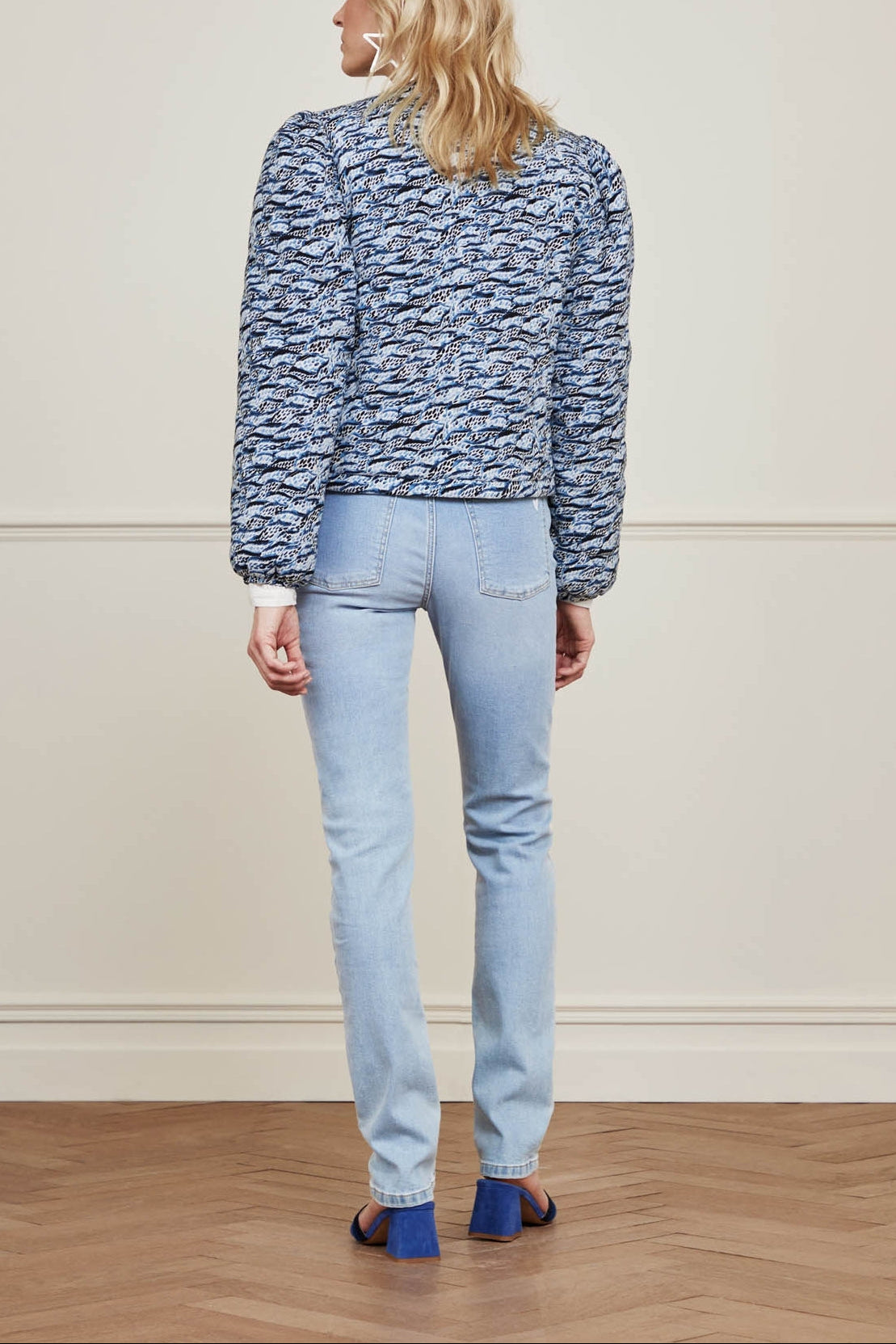 Eva Denim Slim Trousers Fabienne chapot - second hand