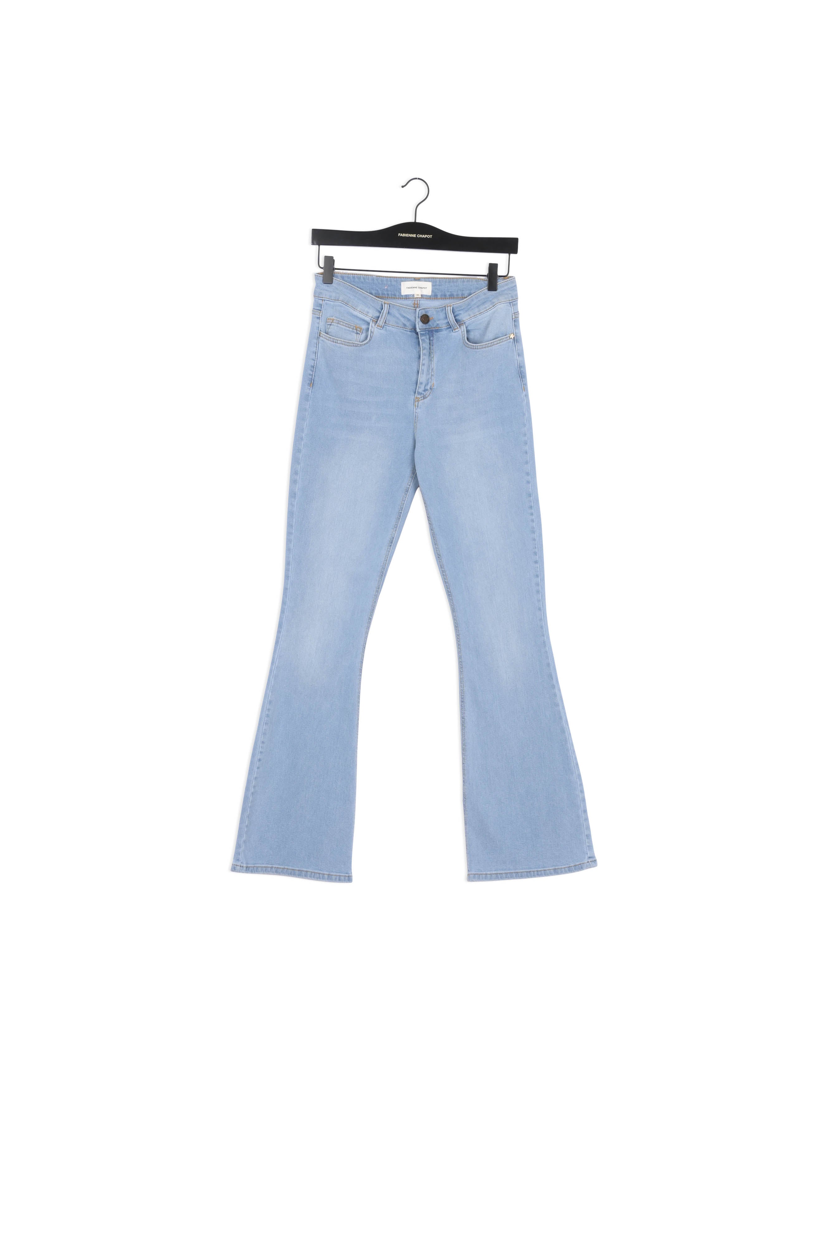 Eva Denim Flare Trousers Fabienne chapot - second hand