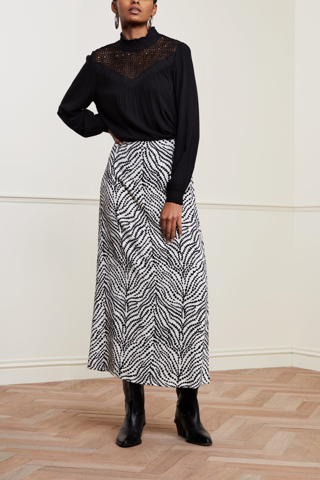 Laurie Skirt Fabienne chapot - second hand