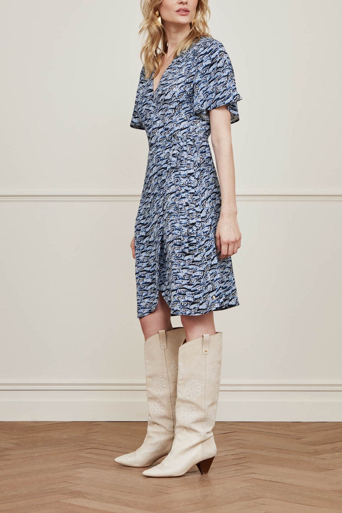 Archana Butterfly Short Dress Fabienne chapot - second hand