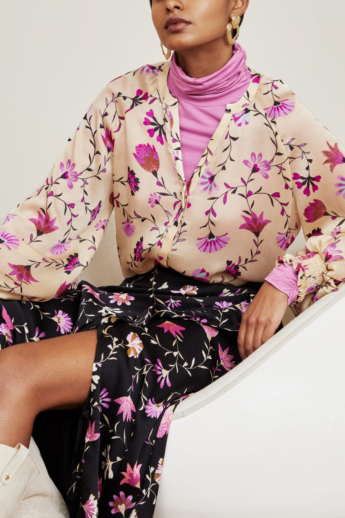 Cliff Blouse Fabienne chapot - second hand